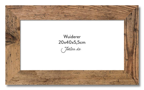 Altholzbilderrahmen 20x40|5,5cm